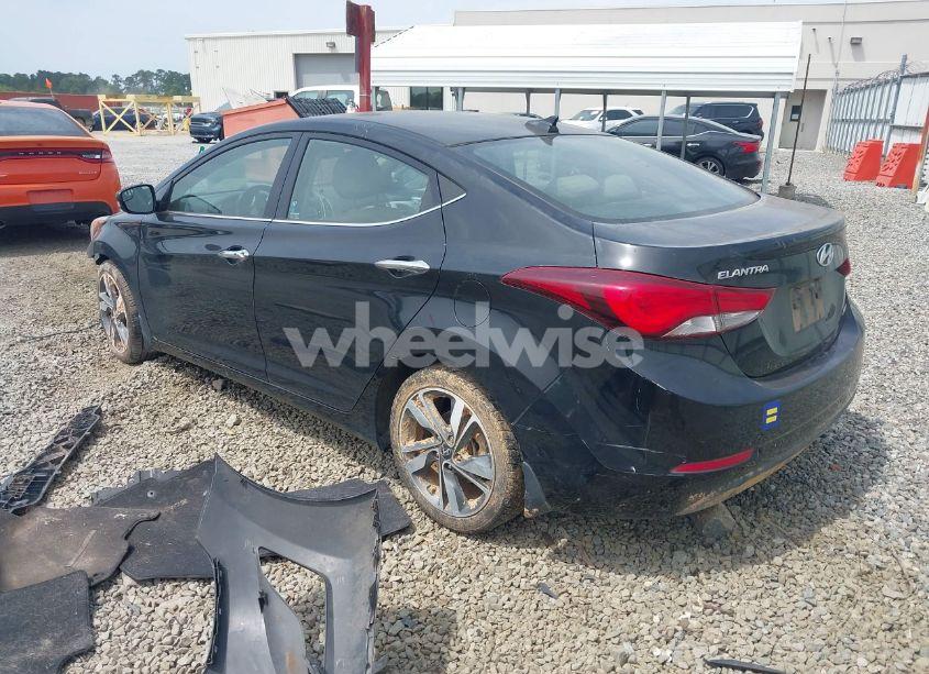 Photo 3 of 2016 Hyundai Elantra LIMITED (VIN KMHDH4AE9GU605967)