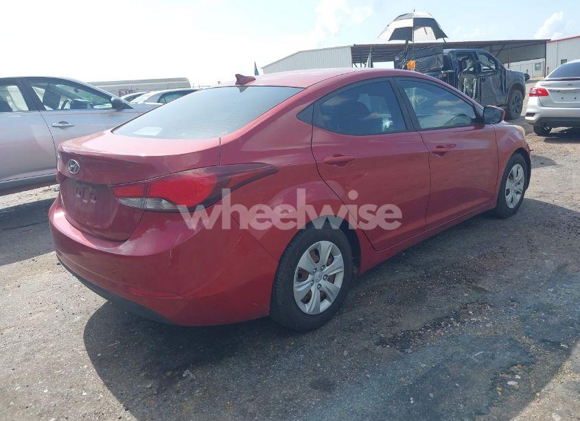 Photo 4 of 2016 Hyundai Elantra SE (VIN KMHDH4AE9GU625149)