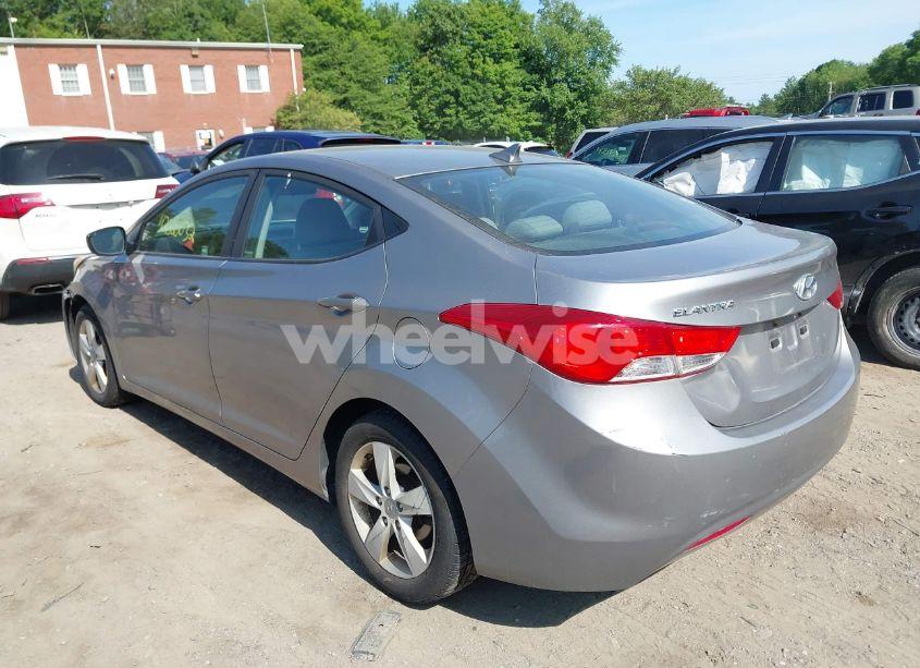 Photo 3 of 2011 Hyundai Elantra GLS (ULSAN PLANT) (VIN KMHDH4AEXBU103199)