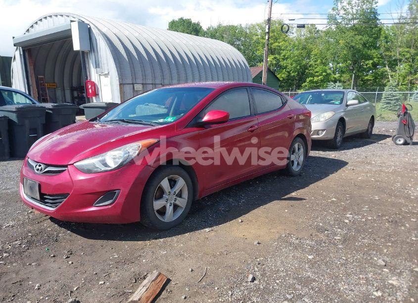 Photo 2 of 2011 Hyundai Elantra GLS (ULSAN PLANT) (VIN KMHDH4AEXBU104773)