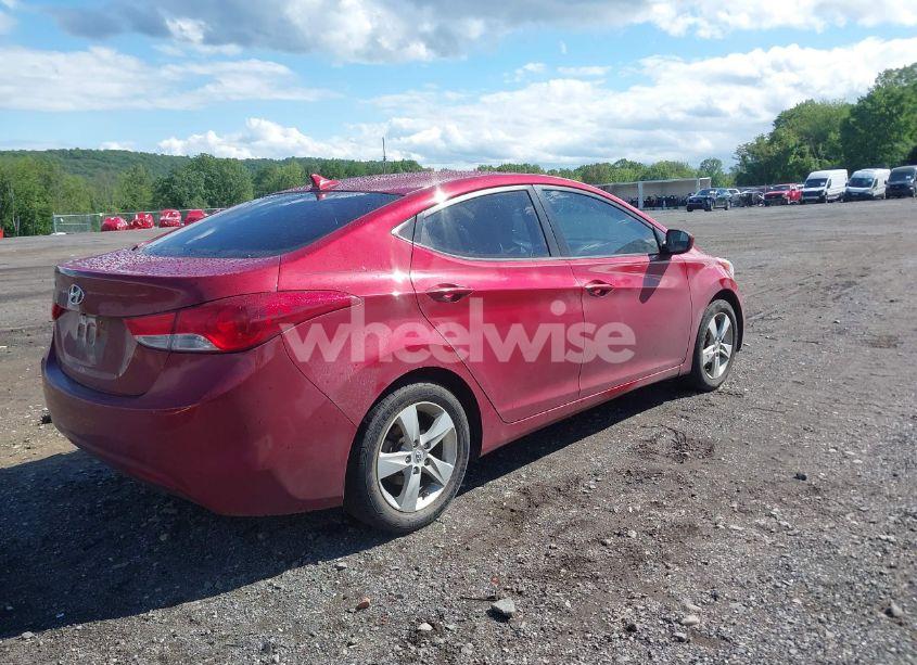 Photo 4 of 2011 Hyundai Elantra GLS (ULSAN PLANT) (VIN KMHDH4AEXBU104773)