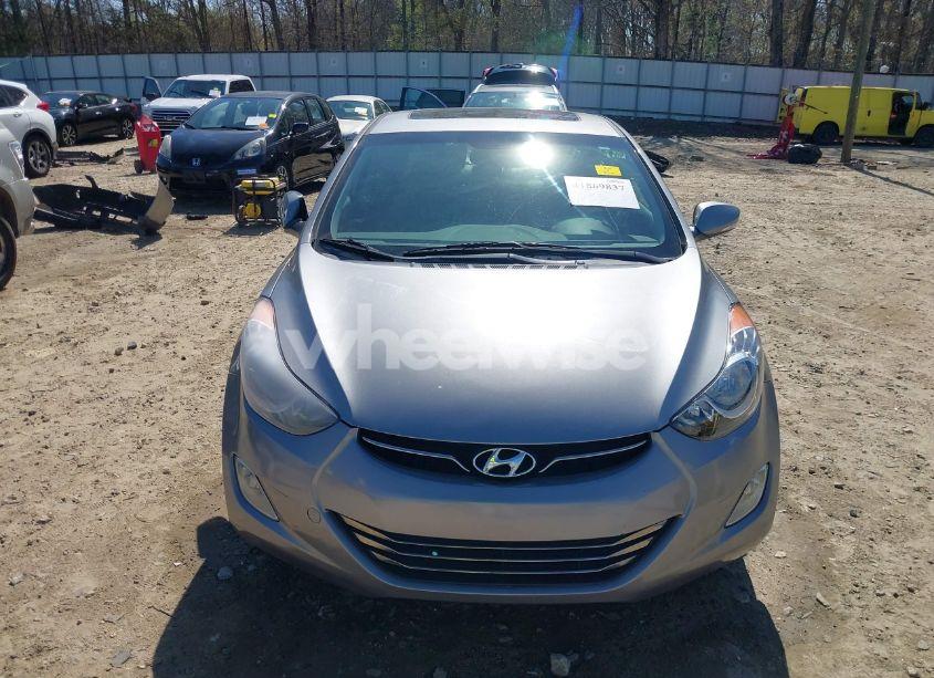 Photo 12 of 2011 Hyundai Elantra LIMITED (ULSAN PLANT) (VIN KMHDH4AEXBU161636)