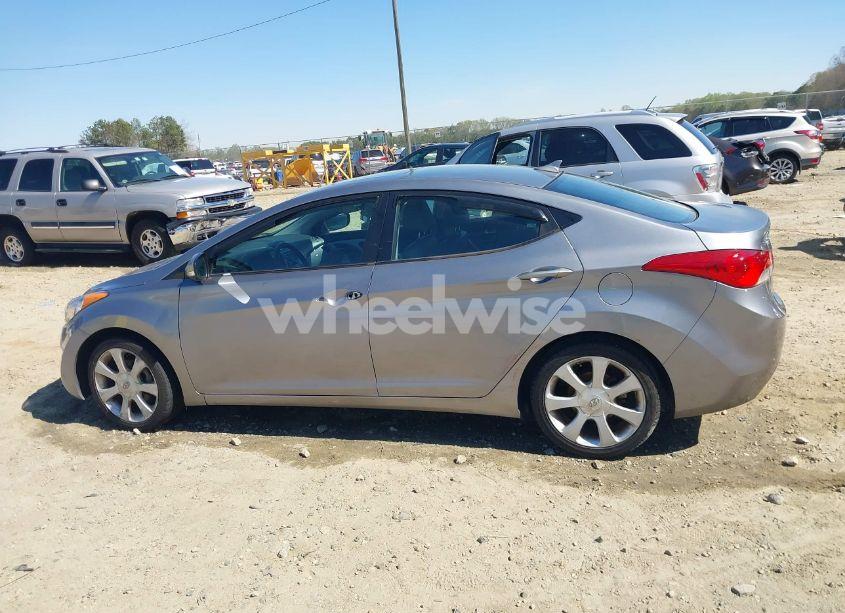 Photo 14 of 2011 Hyundai Elantra LIMITED (ULSAN PLANT) (VIN KMHDH4AEXBU161636)