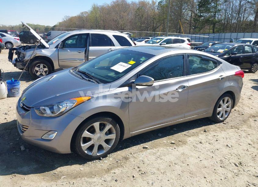 Photo 6 of 2011 Hyundai Elantra LIMITED (ULSAN PLANT) (VIN KMHDH4AEXBU161636)