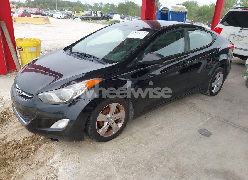 Photo 2 of 2012 Hyundai Elantra GLS (ULSAN PLANT) (VIN KMHDH4AEXCU181497)