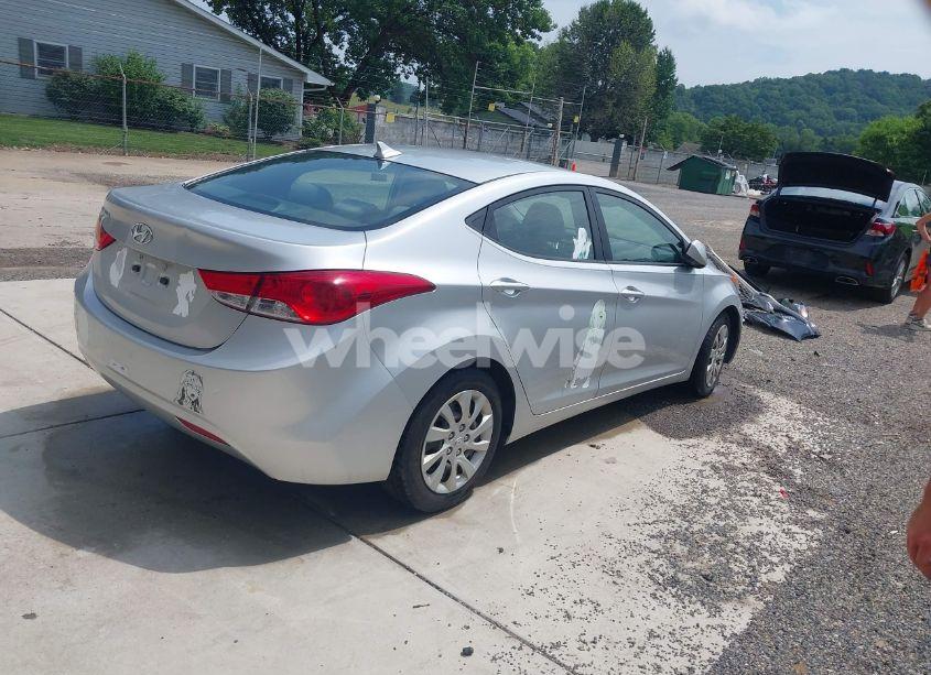 Photo 4 of 2012 Hyundai Elantra GLS (ULSAN PLANT) (VIN KMHDH4AEXCU234117)