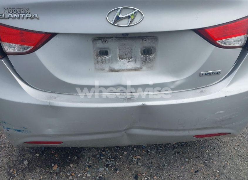 Photo 6 of 2012 Hyundai Elantra LIMITED (ULSAN PLANT) (VIN KMHDH4AEXCU268543)