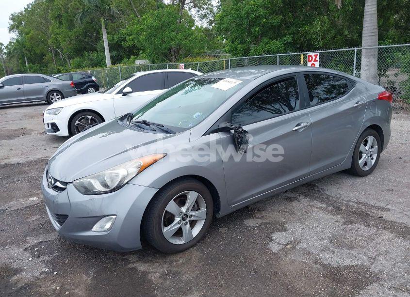 Photo 2 of 2012 Hyundai Elantra GLS (ULSAN PLANT) (VIN KMHDH4AEXCU294169)