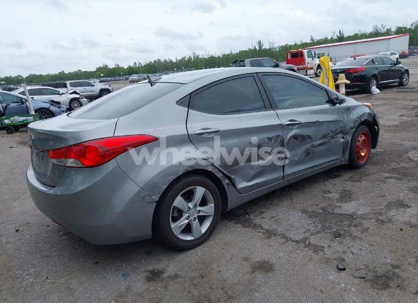Photo 4 of 2012 Hyundai Elantra GLS (ULSAN PLANT) (VIN KMHDH4AEXCU294169)