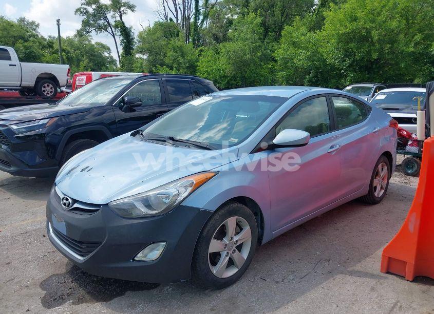 Photo 2 of 2012 Hyundai Elantra GLS (ULSAN PLANT) (VIN KMHDH4AEXCU311455)