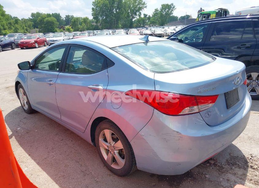 Photo 3 of 2012 Hyundai Elantra GLS (ULSAN PLANT) (VIN KMHDH4AEXCU311455)
