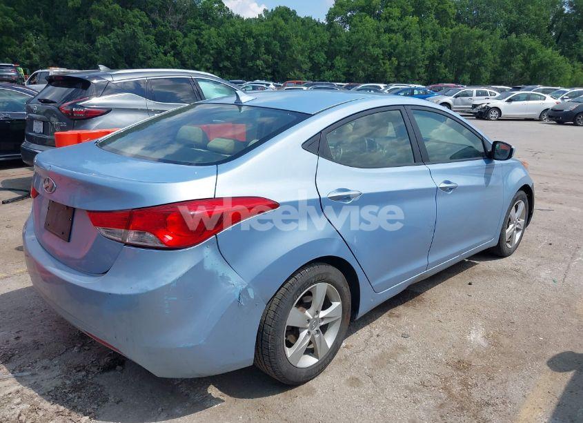 Photo 4 of 2012 Hyundai Elantra GLS (ULSAN PLANT) (VIN KMHDH4AEXCU311455)