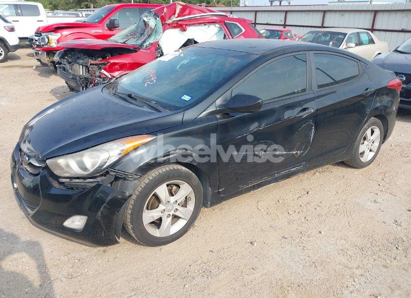 Photo 2 of 2012 Hyundai Elantra GLS (ULSAN PLANT) (VIN KMHDH4AEXCU341247)