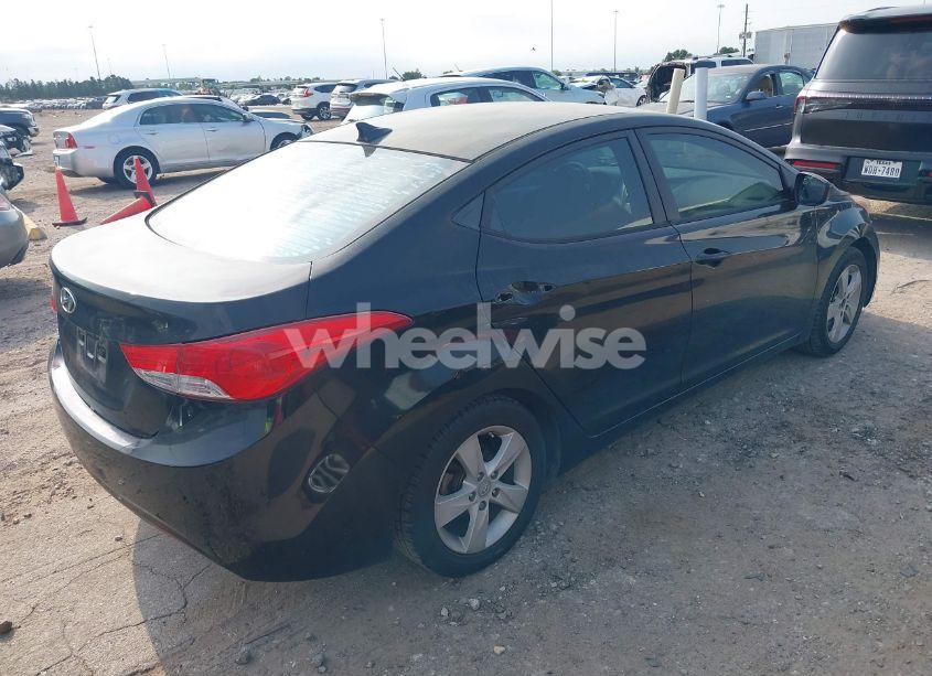 Photo 4 of 2012 Hyundai Elantra GLS (ULSAN PLANT) (VIN KMHDH4AEXCU341247)