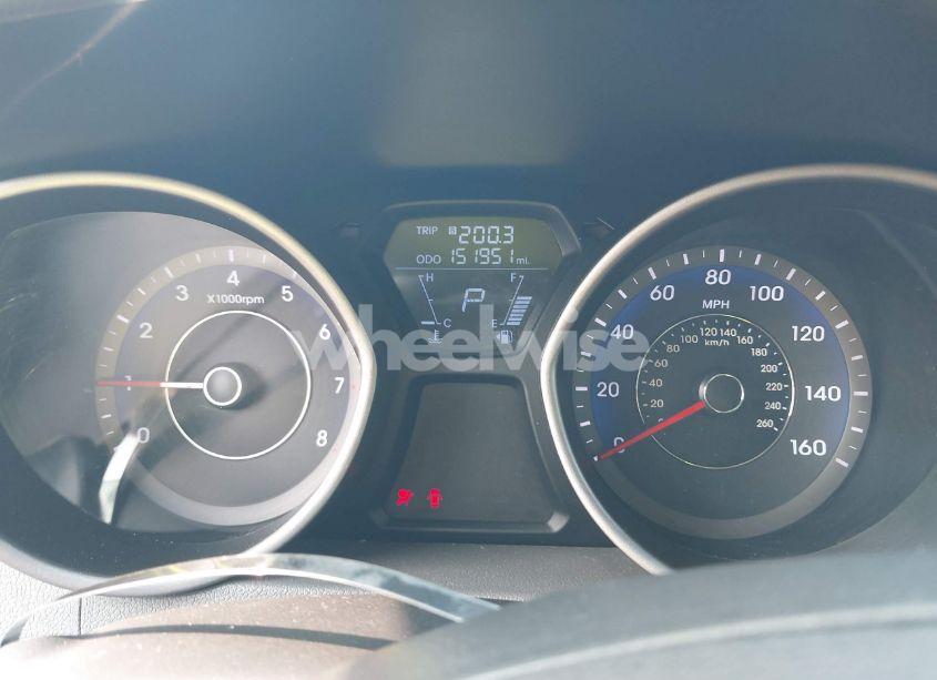 Photo 7 of 2012 Hyundai Elantra GLS (ULSAN PLANT) (VIN KMHDH4AEXCU341247)