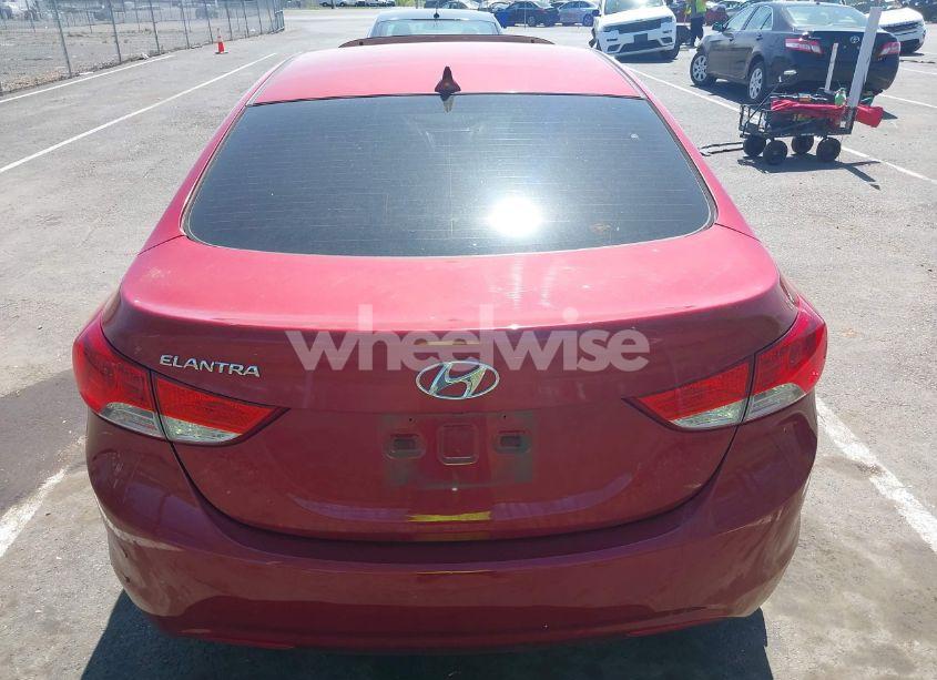 Photo 16 of 2012 Hyundai Elantra LIMITED (ULSAN PLANT) (VIN KMHDH4AEXCU364463)