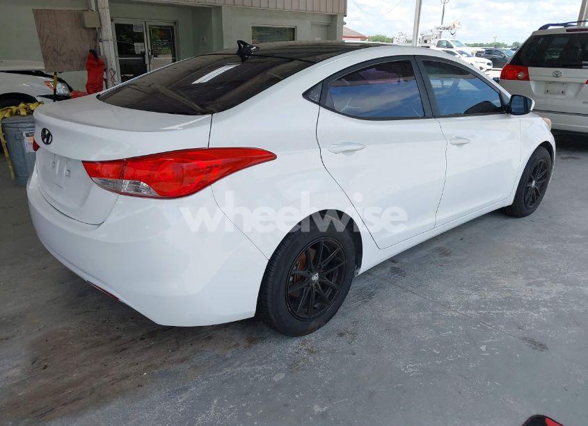Photo 4 of 2012 Hyundai Elantra GLS (ULSAN PLANT) (VIN KMHDH4AEXCU396474)