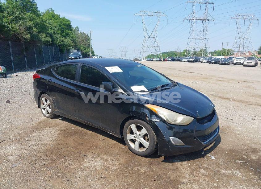 2013 Hyundai Elantra GLS (VIN KMHDH4AEXDU530711) main photo