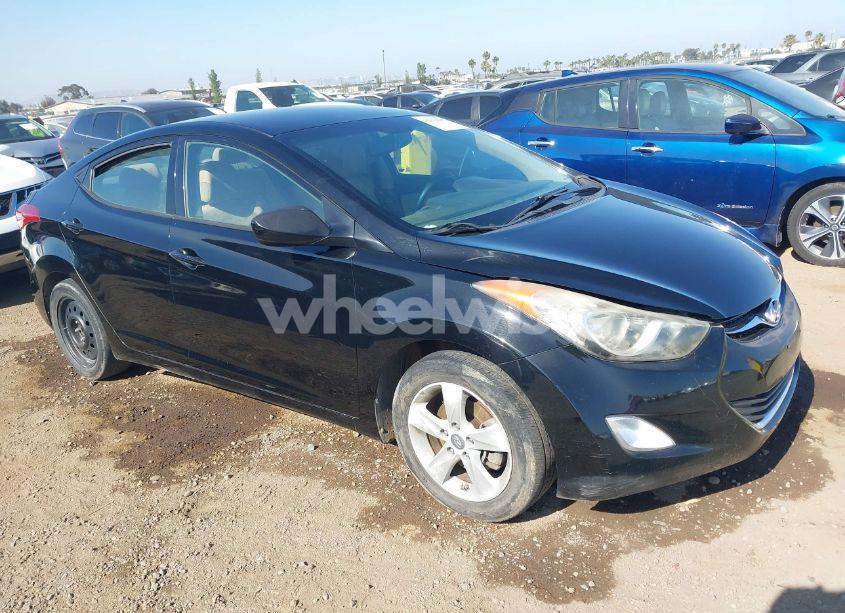 2013 Hyundai Elantra GLS (VIN KMHDH4AEXDU933572) main photo