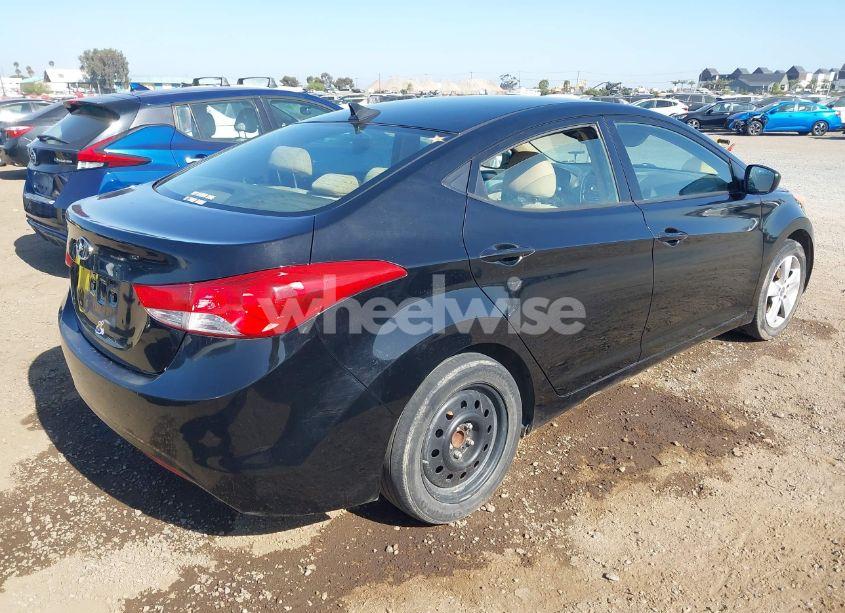 Photo 4 of 2013 Hyundai Elantra GLS (VIN KMHDH4AEXDU933572)