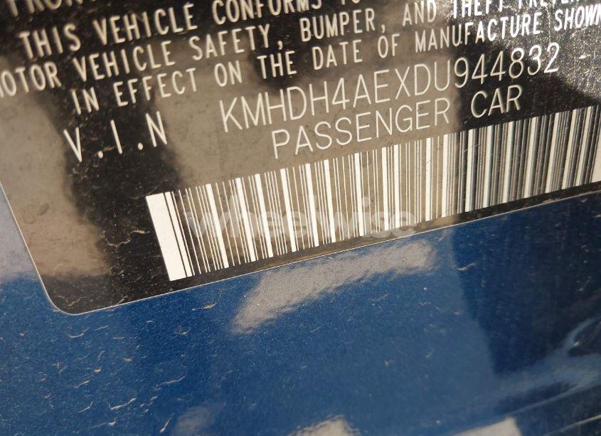 Photo 9 of 2013 Hyundai Elantra GLS (VIN KMHDH4AEXDU944832)