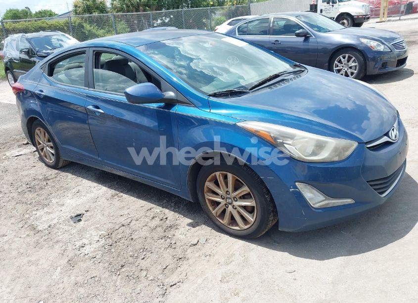 2014 Hyundai Elantra SE (VIN KMHDH4AEXEU050895) main photo