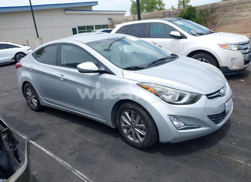 2014 Hyundai Elantra SE (VIN KMHDH4AEXEU084013) main photo