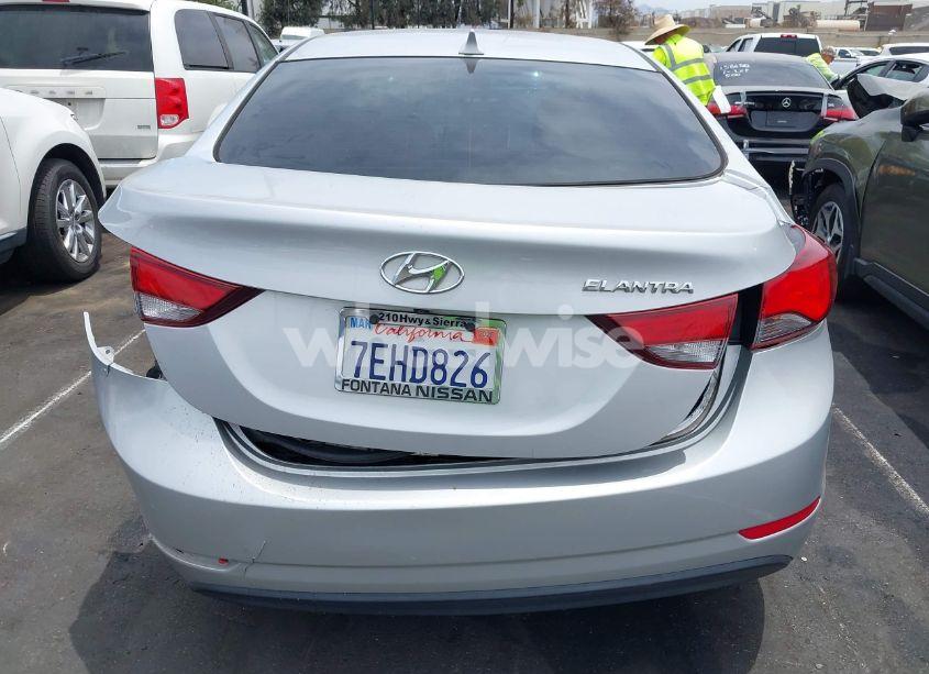 Photo 13 of 2014 Hyundai Elantra SE (VIN KMHDH4AEXEU084013)