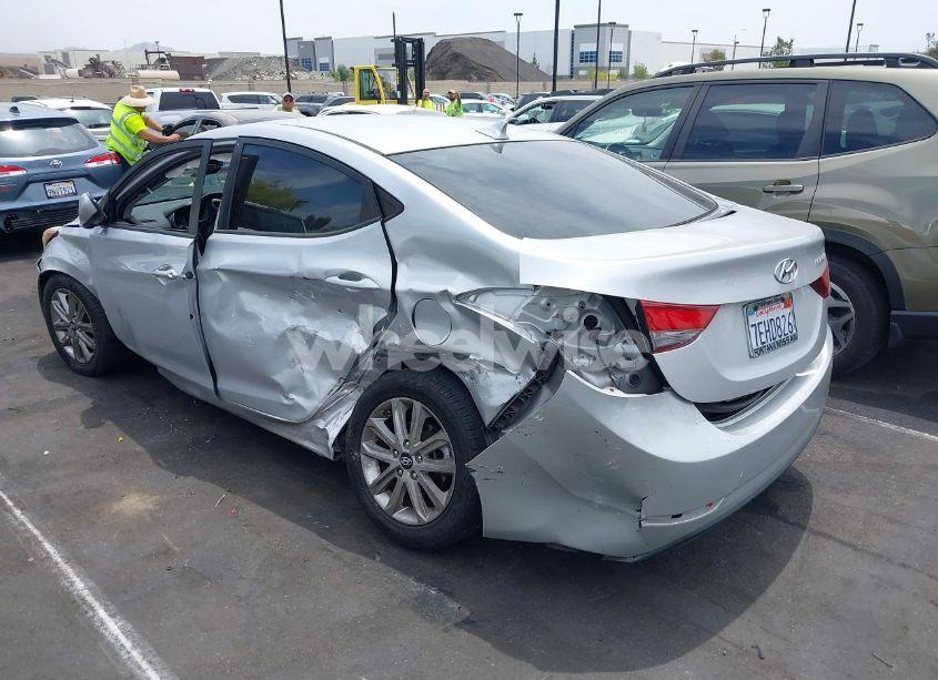 Photo 3 of 2014 Hyundai Elantra SE (VIN KMHDH4AEXEU084013)