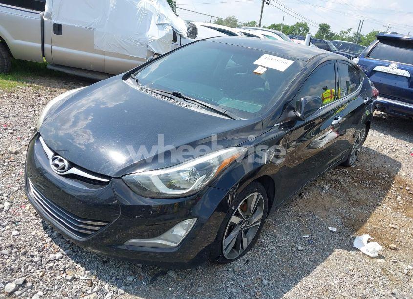 Photo 2 of 2014 Hyundai Elantra LIMITED (VIN KMHDH4AEXEU165027)