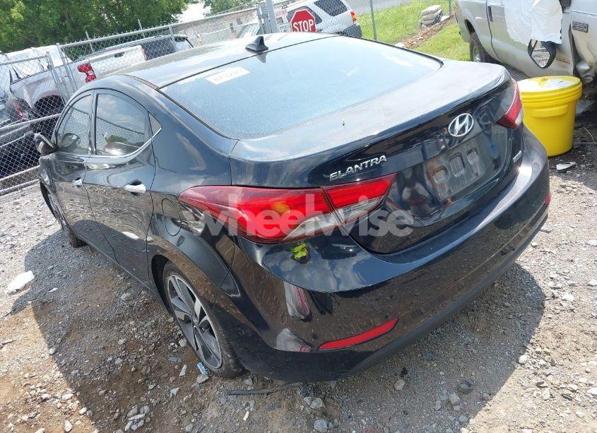 Photo 3 of 2014 Hyundai Elantra LIMITED (VIN KMHDH4AEXEU165027)