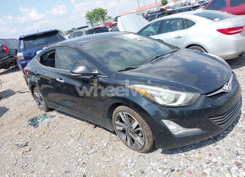 Photo 6 of 2014 Hyundai Elantra LIMITED (VIN KMHDH4AEXEU165027)