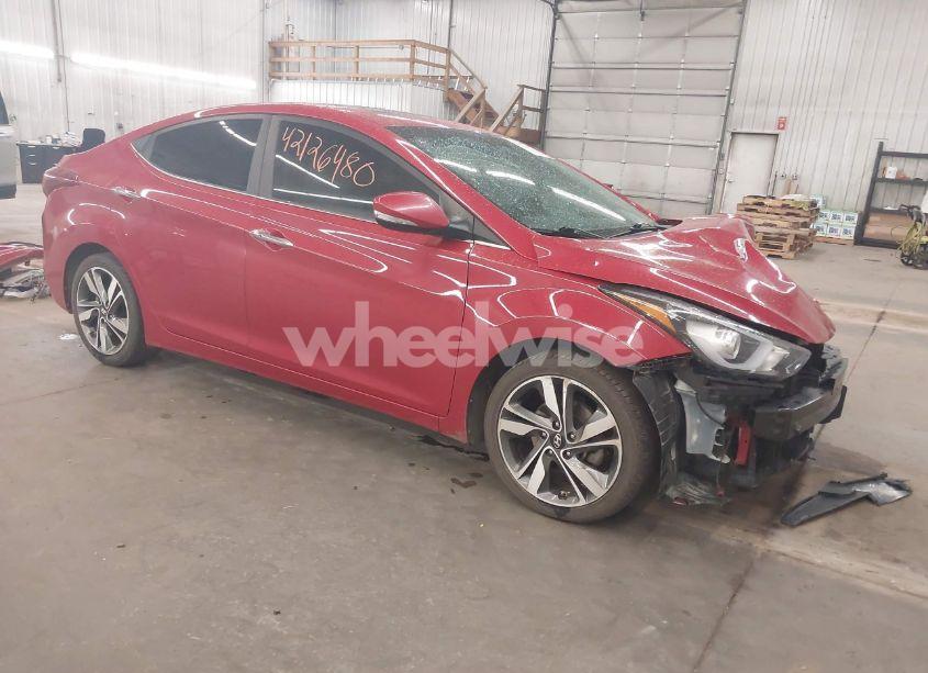 2015 Hyundai Elantra LIMITED (VIN KMHDH4AEXFU374737) main photo