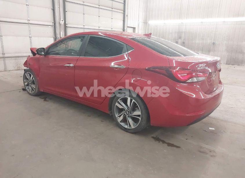 Photo 3 of 2015 Hyundai Elantra LIMITED (VIN KMHDH4AEXFU374737)