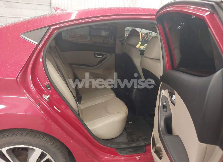 Photo 8 of 2015 Hyundai Elantra LIMITED (VIN KMHDH4AEXFU374737)