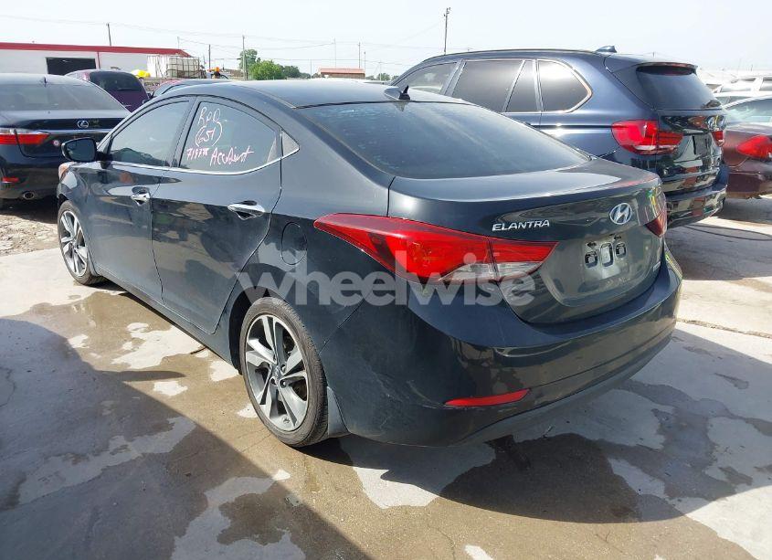 Photo 3 of 2015 Hyundai Elantra LIMITED (VIN KMHDH4AEXFU388041)
