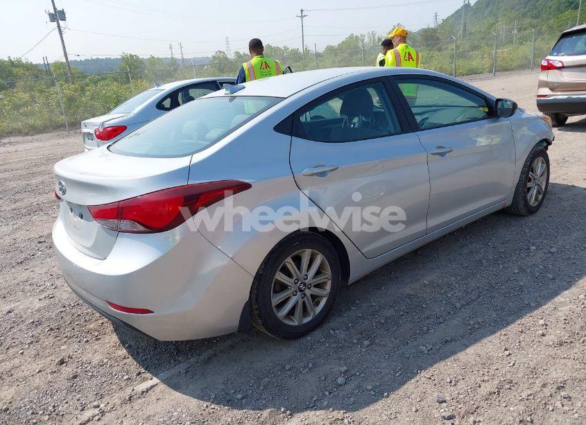 Photo 4 of 2016 Hyundai Elantra SE (VIN KMHDH4AEXGU545603)