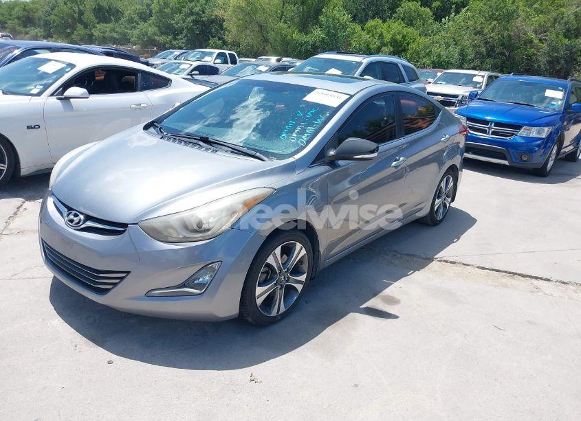 Photo 2 of 2014 Hyundai Elantra SPORT (VIN KMHDH4AH0EU171400)