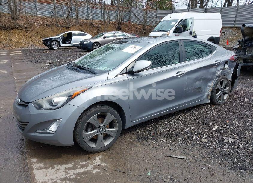 Photo 2 of 2014 Hyundai Elantra SPORT (VIN KMHDH4AH2EU059262)