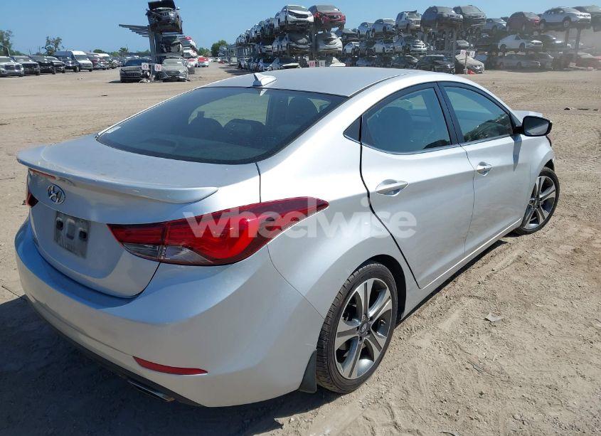 Photo 4 of 2015 Hyundai Elantra SPORT (VIN KMHDH4AH6FU283426)