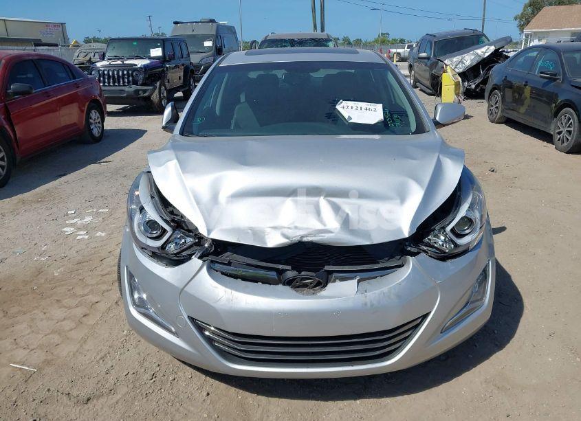 Photo 6 of 2015 Hyundai Elantra SPORT (VIN KMHDH4AH6FU283426)