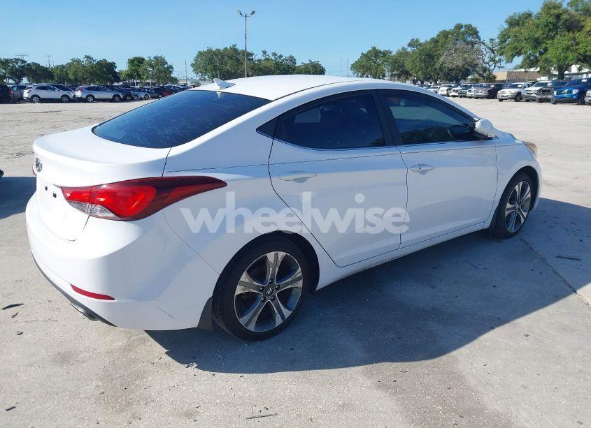 Photo 4 of 2015 Hyundai Elantra SPORT (VIN KMHDH4AH9FU229621)