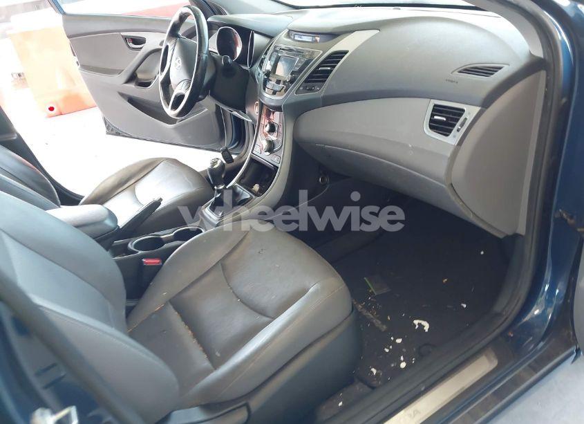 Photo 5 of 2014 Hyundai Elantra SPORT (VIN KMHDH4AHXEU067030)