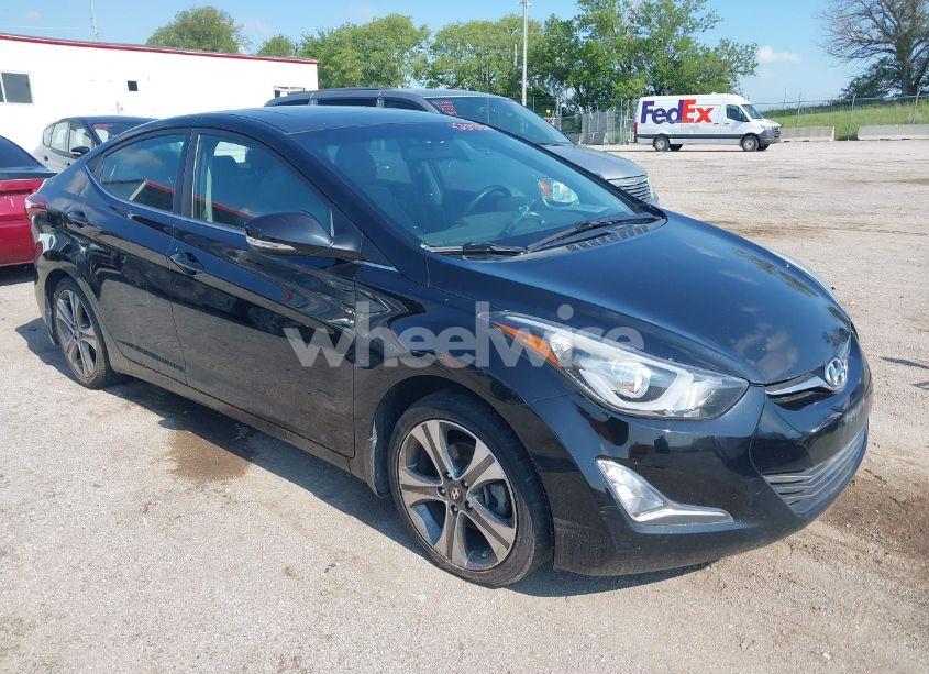 2014 Hyundai Elantra SPORT (VIN KMHDH4AHXEU142888) main photo