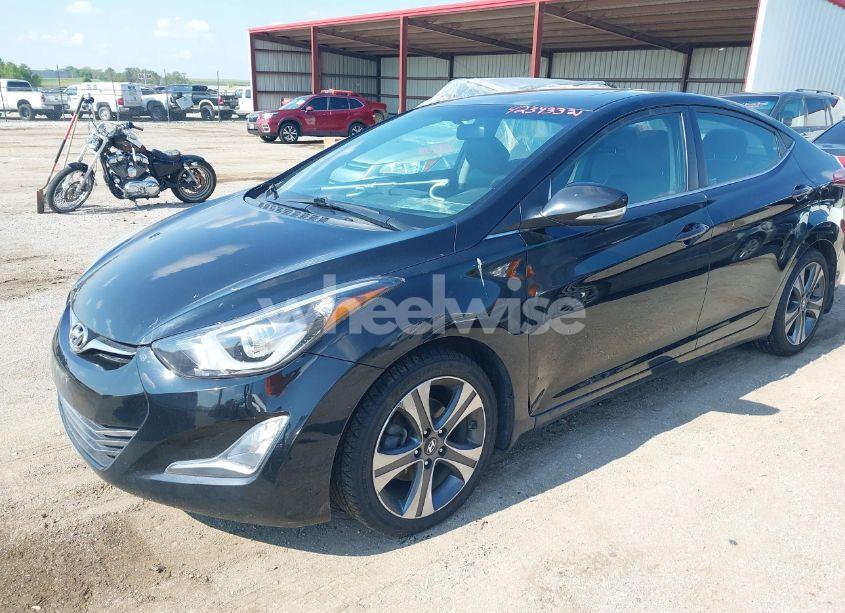 Photo 2 of 2014 Hyundai Elantra SPORT (VIN KMHDH4AHXEU142888)