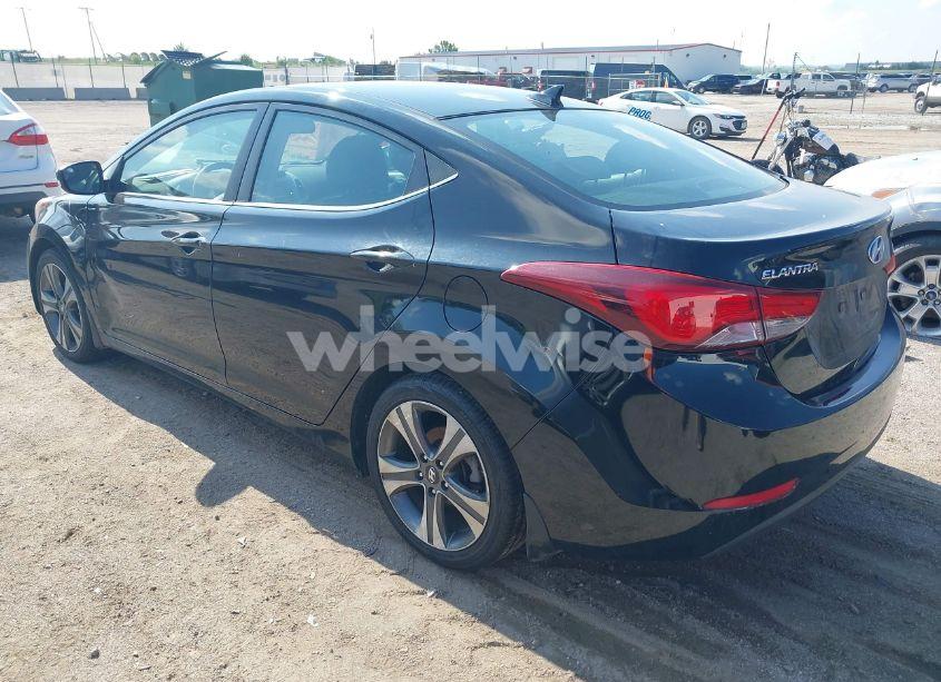Photo 3 of 2014 Hyundai Elantra SPORT (VIN KMHDH4AHXEU142888)