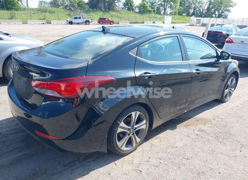 Photo 4 of 2014 Hyundai Elantra SPORT (VIN KMHDH4AHXEU142888)