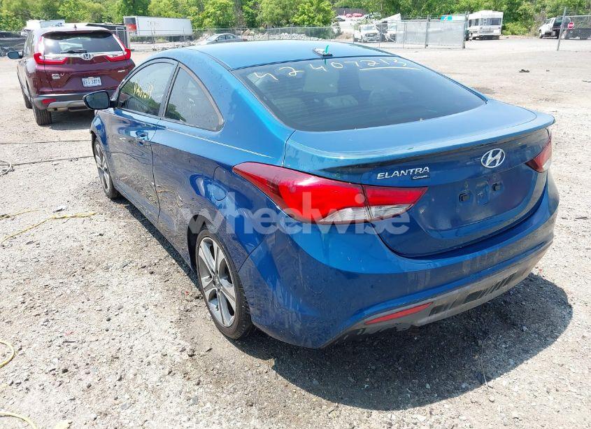 Photo 3 of 2014 Hyundai Elantra (VIN KMHDH6AH1EU024286)