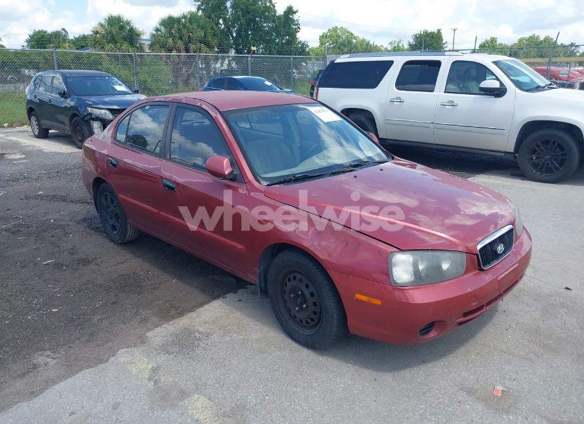 2002 Hyundai Elantra GLS (VIN KMHDN45D22U338304) main photo