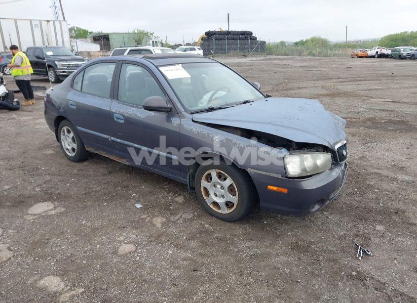 2002 Hyundai Elantra GLS (VIN KMHDN45D62U449079) main photo